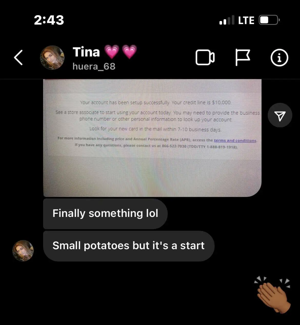 $10k Business Credit Line Approved $10k Business Credit Line Approved