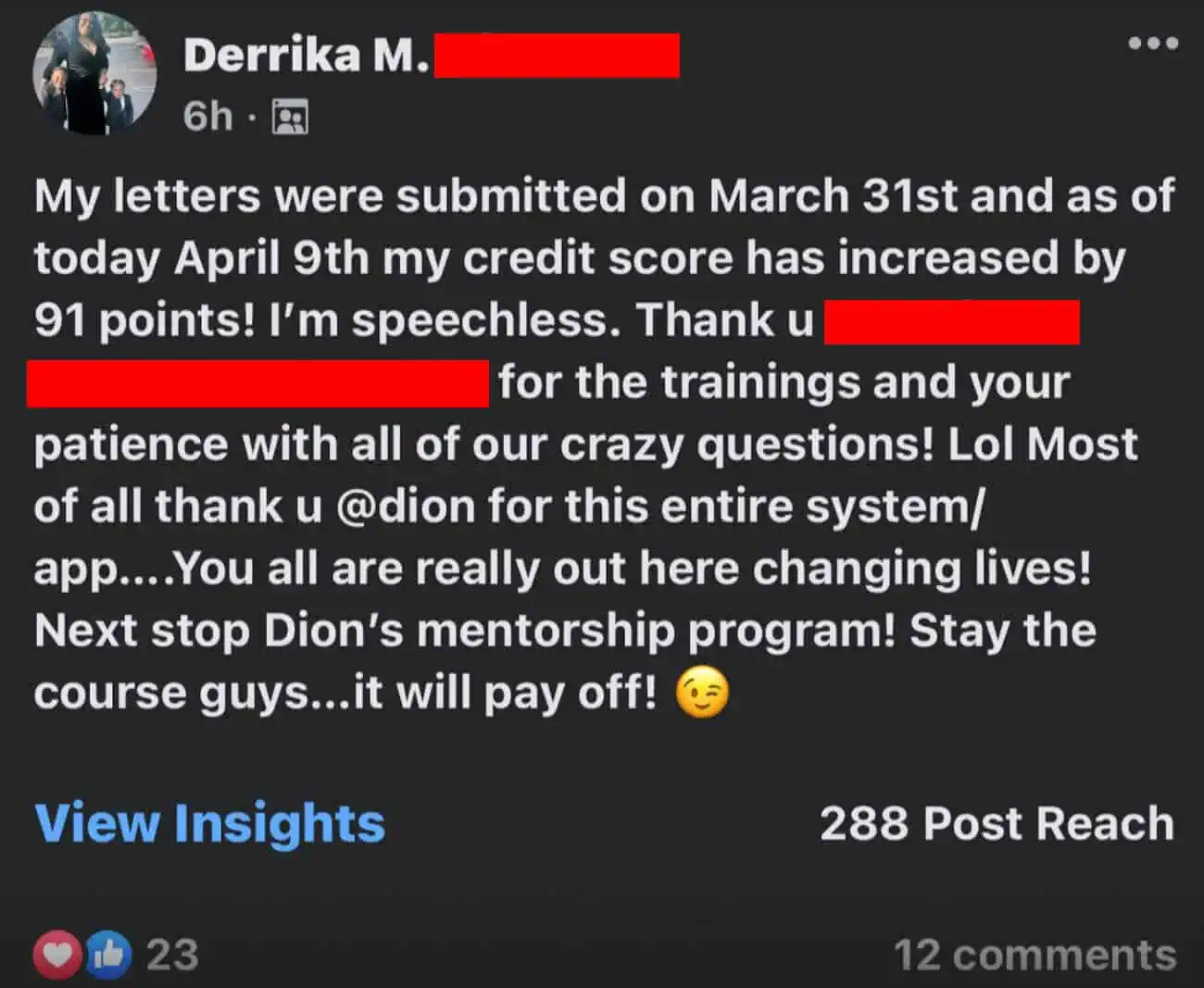 91-Point Credit Score Increase in 10-Days 91-Point Credit Score Increase in 10-Days