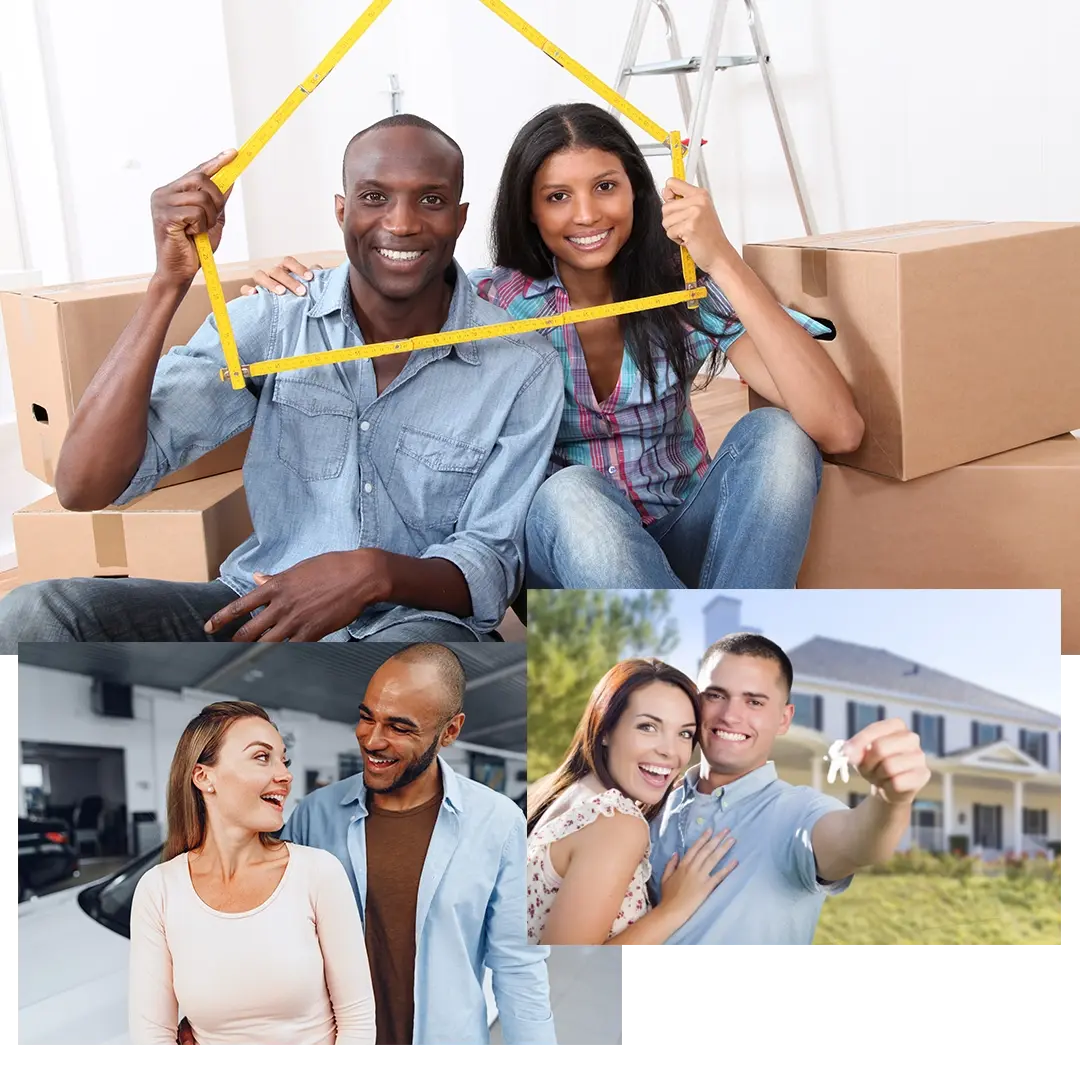 Happy Couples: Buy or Refinance Your Home